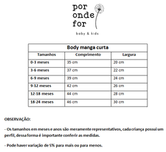Body curto "Loved" na internet