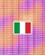 Bandera Italia #1167