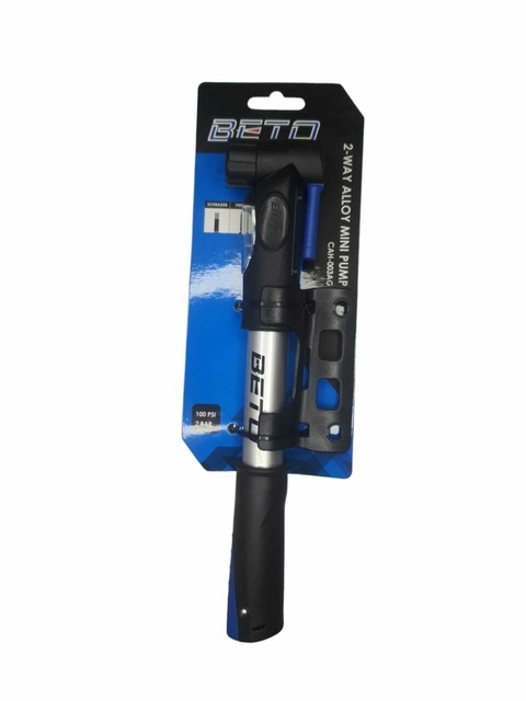 Inflador Beto Cah-003 Doble Accion Manometro Val Inteligente