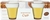 KIT DE COPOS ESPRESSO CUP EM PORCELANA PRESSCA - 2 UNIDADES - 50ML na internet