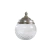 POTE DECORATIVO C/ TAMPA METAL 16CM