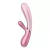 SATISFYER HOT LOVER - VIBRADOR RABBIT CON CALEFACCIÓN - ESTIMULACIÓN DEL PUNTO G Y MASAJEADOR CLITORIAL - INTERACTIVO APP - (RECARGABLE USB) - AVenida69.com | Tienda para adultos