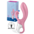 SATISFYER AIR PUMP BUNNY 2 - VIBRADOR RABBIT INFLABLE - DISEÑO SOFISTICADO PARA DOBLE ESTIMULACIÓN - (RECARGABLE USB) - tienda online