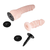ARNÉS FEMALE BAILE - DOBLE DILDO (INTERCAMBIABLE) GOMA SUAVE - AVenida69.com | Tienda para adultos