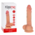 DILDO RAW ULTRA REALISTA ARÓN KISSME LOVE - SUAVE Y FLEXIBLE SENSACIÓN NATURAL - BASE VENTOSA CON TESTÍCULOS - 18 CM