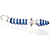 DILDO DE VIDRIO BYLLY - DISEÑO DOBLE ESTIMULACIÓN - 22CM - tienda online
