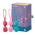 SATISFYER DOUBLE BALLS - BOLAS CHINAS KEGEL PARA EJERCICIOS PÉLVICOS