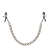 PINZAS PARA SENOS - NIPPLE CLAMPS - PEZONERAS FETISH CON CADENA