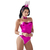 DISFRAZ SEXI - CONEJITA FUCSIA - LEROT 325106