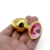 PLUG ANAL - METÁLICO DORADO - ADORNO JOYA - TALLA M - (JOYA ROSADA) - tienda online