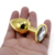 Imagen de PLUG ANAL - METÁLICO DORADO - ADORNO JOYA - TALLA M - (JOYA TRASPARENTE)