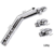 ENEMA - DUCHA ANAL METALICA Y/O VAGINAL - INCLUYE 3 CABEZALES DIFERENTES - comprar online