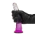 DILDO REALISTA ELARA CAMTOYZ - MORADO - BASE VENTOSA - 20.5 CM - comprar online