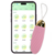 HUEVO VIBRADOR - ELENOR MAJESTIC - INTERACTIVO APP - (RECARGABLE USB)