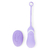 HUEVO VIBRADOR LILA- CON CONTROL - 10 PATRONES DE VIBRACIÓN (RECARGABLE USB)