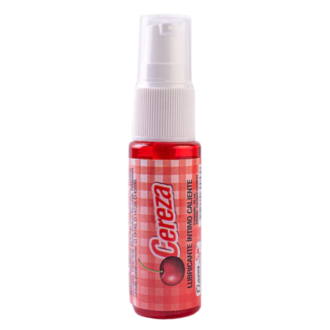 LUBRICANTE CALIENTE - CEREZA - MARCA FLAVOR SEX - 20 ML - comprar online