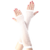 GUANTES SENSUALES DE MALLA - DISEÑO RED - ACCESORIO EORTICO - SENSUAL LOVE - REF: GCLG1503 - (BLANCO)