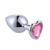 PLUG ANAL METÁLICO - ADORNO JOYA LOVE - TALLA L - (JOYA FUCSIA) - comprar online