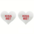 PEZONERA EN FORMA DE CORAZÓN - KISS ME - FETISH - ACCESORIO EROTICO - (BLANCO)