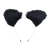 KIT HENTAI - PLUG COLA DE ZORRO - DIADEMA OREJITAS - PINZAS PARA PEZONES - COLLAR - TALLA S (NEGRO) en internet