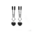 Imagen de KIT HENTAI - PLUG COLA DE ZORRO - DIADEMA OREJITAS - PINZAS PARA PEZONES - COLLAR - TALLA S (NEGRO)