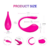 VIBRADOR LOVENSE LUSH 3 - TOCKENS - INTERACTIVO APP - ESTIMULACIÓN DEL PUNTO G - (RECARGABLE USB)