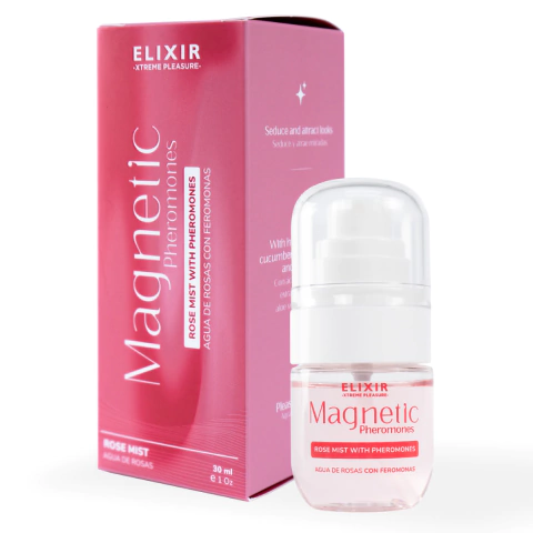 AGUA DE ROSAS CON FEROMONAS - MAGNETIC - MARCA ELIXIR - 30 ML - comprar online