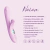 VIBRADOR RABBIT - CON CALEFACCIÓN HASTA 41.2 - CAMTOYZ NELEA - ESTIMULACIÓN DEL PUNTO G Y MASAJEADOR CLITORIAL - (RECARGABLE USB) - tienda online