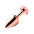 PLUG ANAL METÁLICO - ADORNO JOYA DISEÑO DE ROSA - TALLA L - (ROSADO) - AVenida69.com | Tienda para adultos