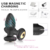 BOLAS ANALES VIBRADORAS - DARK SWIRL - MASAJEADOR PROSTATICO - INTERACTIVO APP - (RECARGABLE USB) en internet