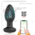 Imagen de BOLAS ANALES VIBRADORAS - DARK SWIRL - MASAJEADOR PROSTATICO - INTERACTIVO APP - (RECARGABLE USB)