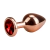 PLUG ANAL METÁLICO ORO ROSA - ADORNO JOYA - TALLA S - (JOYA ROJA) - comprar online
