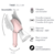 VIBRADOR SUCCIONADOR Y ESTIMULADOR CLITORIAL CON LENGUA - VARITA SAKURA CAPTOR - MOVIMIENTO DE EMPUJE - (RECARGABLE USB) - tienda online