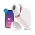 SATISFYER LOVE TRIANGLE INTERACTIVO APP - SUCCIONADOR DE CLÍTORIS REVOLUCIÓN MULTIORGASMICA CON VIBRACIÓN- RECARGABLE USB - comprar online