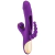 VIBRADOR RABBIT CON SUCCIONADOR CLITORIAL TRIDENTE - TRIPLE ESTIMULACIÓN - VAGINAL, ANAL Y CLITORIAL - (RECARGABLE USB) - AVenida69.com | Tienda para adultos
