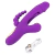 Imagen de VIBRADOR RABBIT CON SUCCIONADOR CLITORIAL TRIDENTE - TRIPLE ESTIMULACIÓN - VAGINAL, ANAL Y CLITORIAL - (RECARGABLE USB)