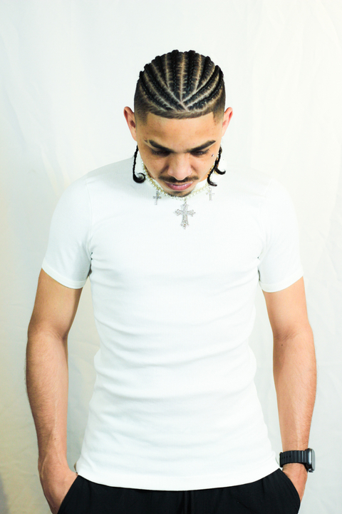 Camiseta Canelada East Coast White