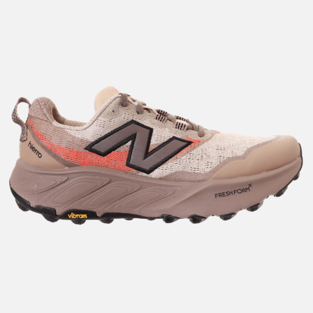 Tênis New Balance FRESH FOAM X HIERRO V9 Bege/Preto