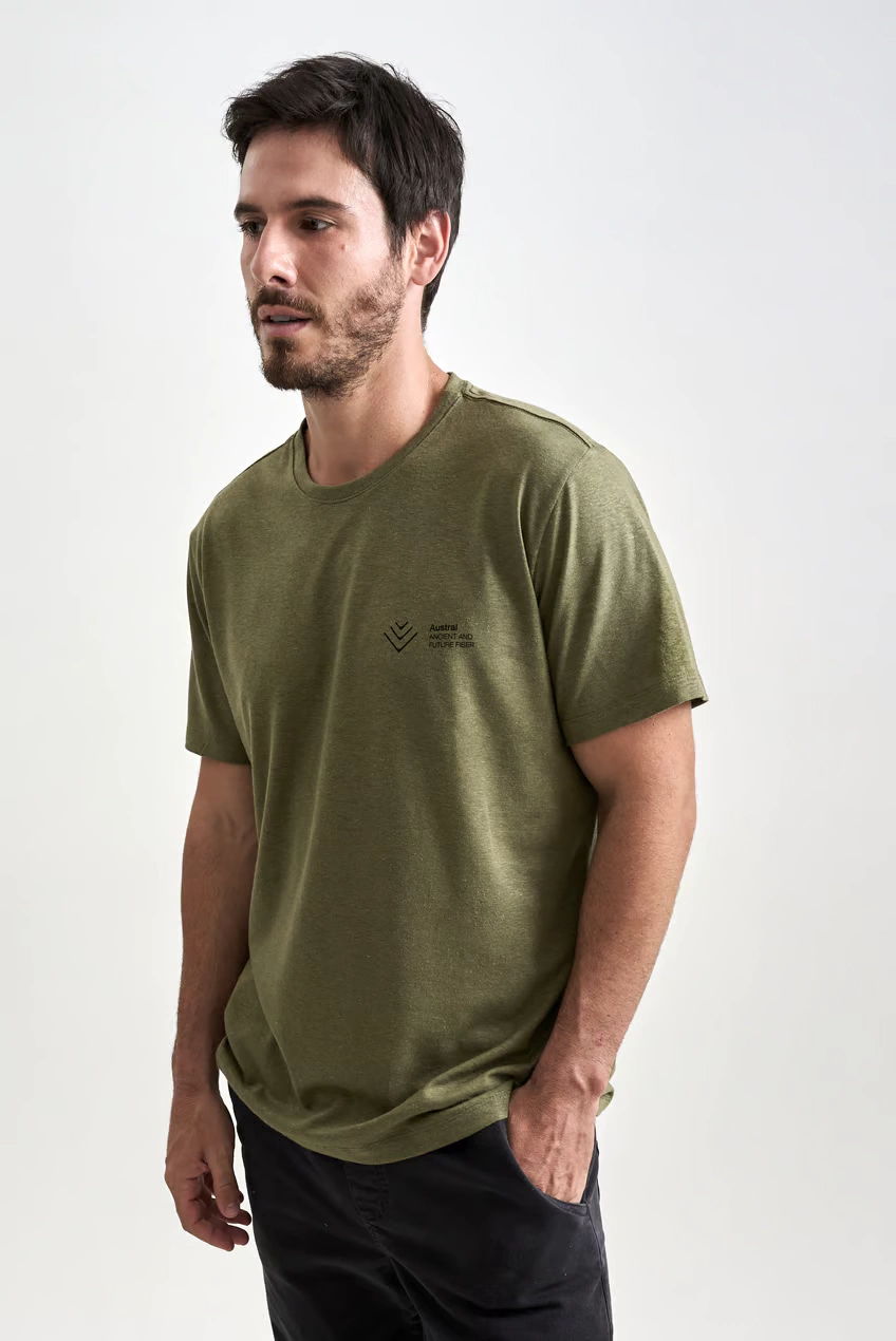 Camiseta Austral Hemp II Verde