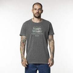 Camiseta Rvca Text Spec Preto Estonado