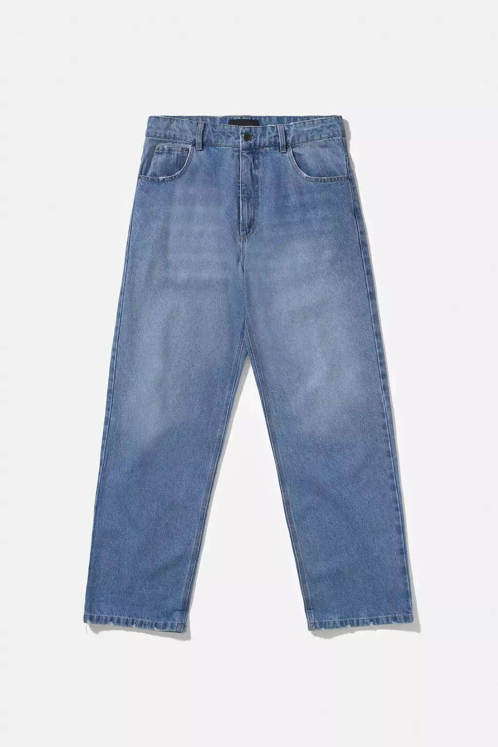 Calça Birden Jeans Wide Fades Blue