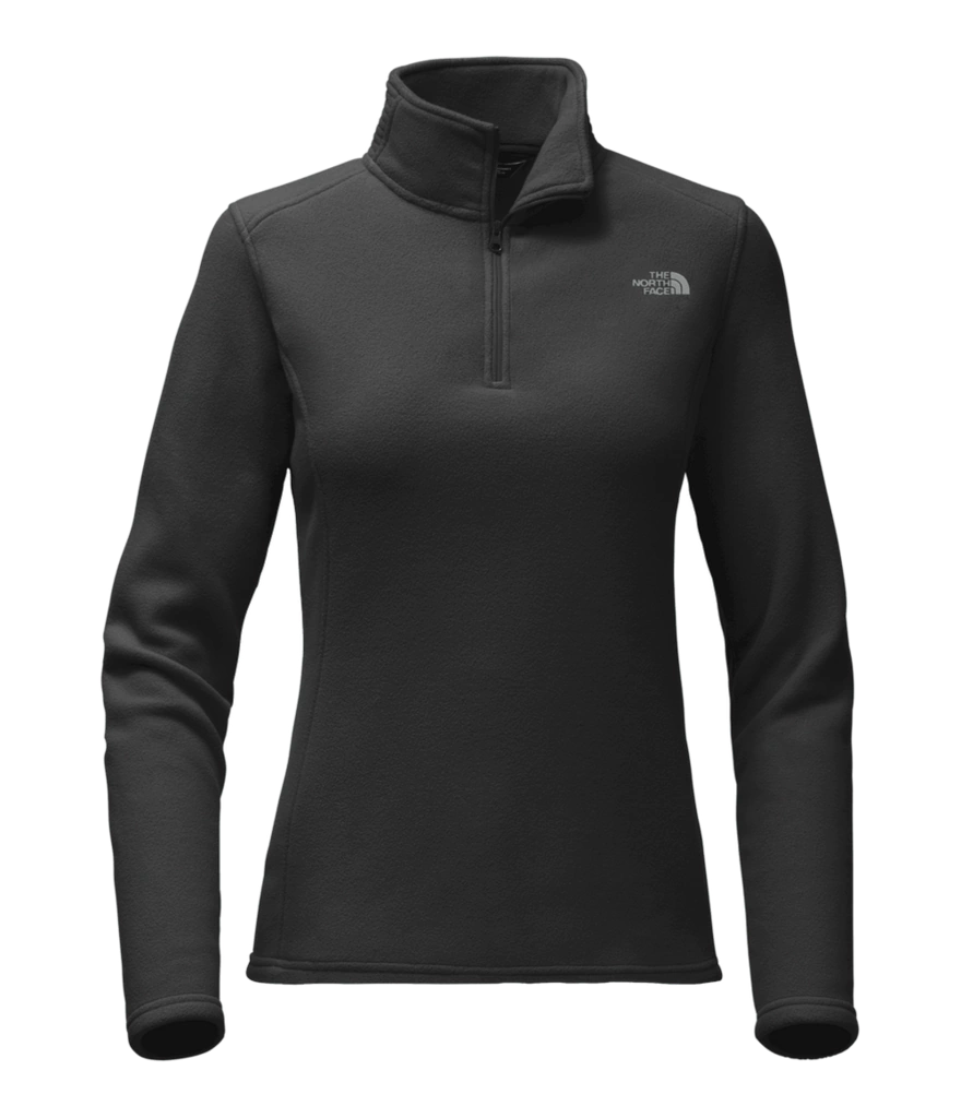 Blusa THE NORTH FACE Fleece Tka 100 Glacier 1/4 Zíper Feminino Preto