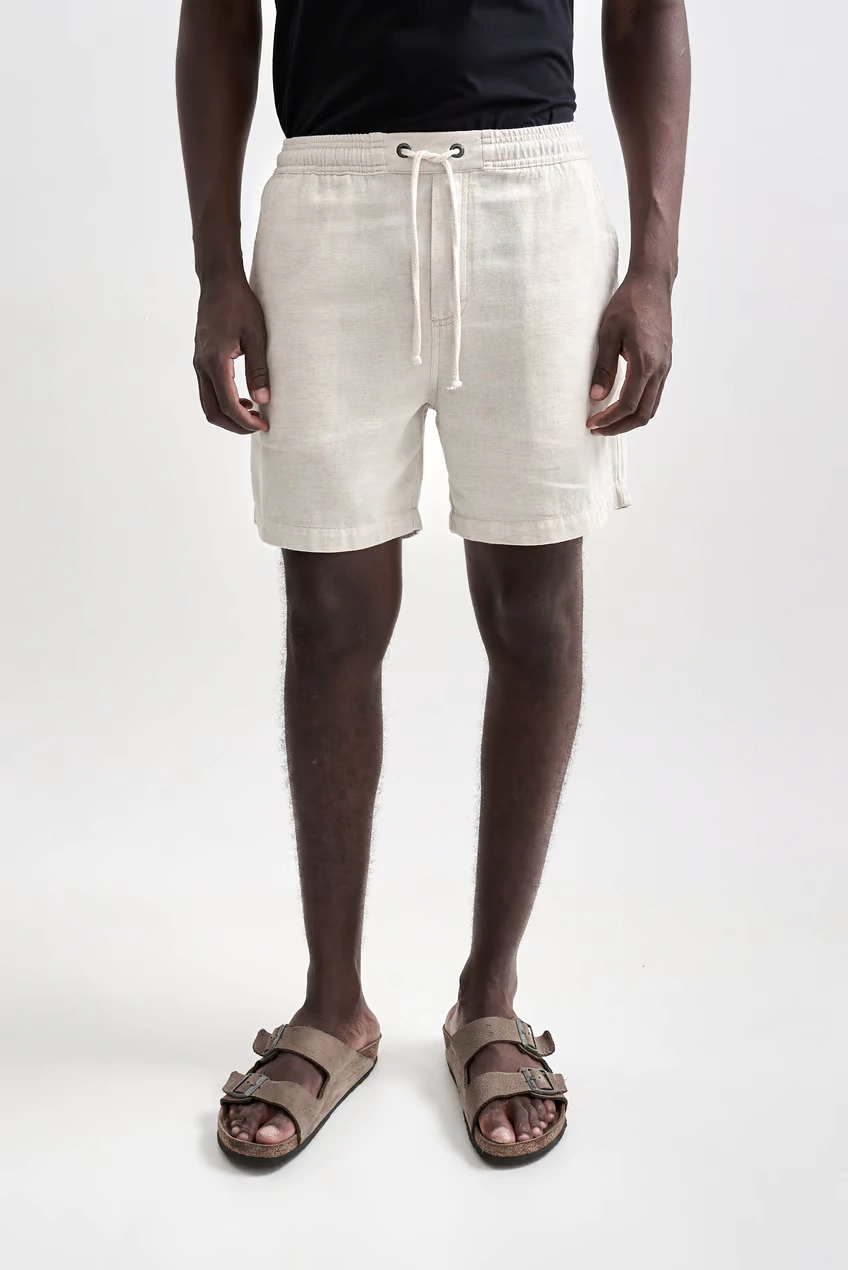 Shorts Austral Linen Caraíva Natural