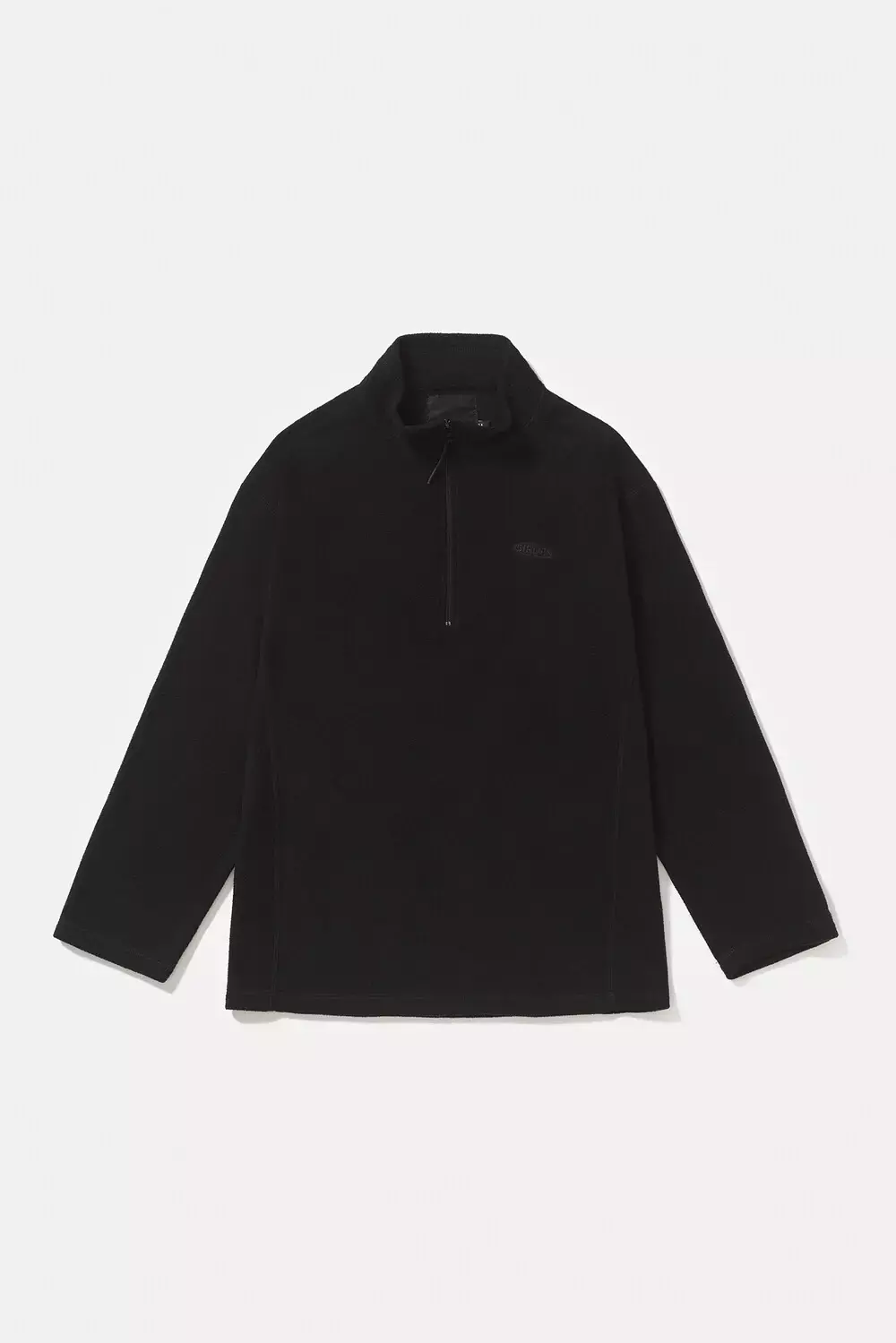Fleece Birden Half Zip Cloudskin Black