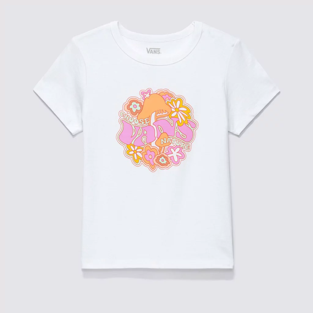 Camiseta VANS Resort To Nature White