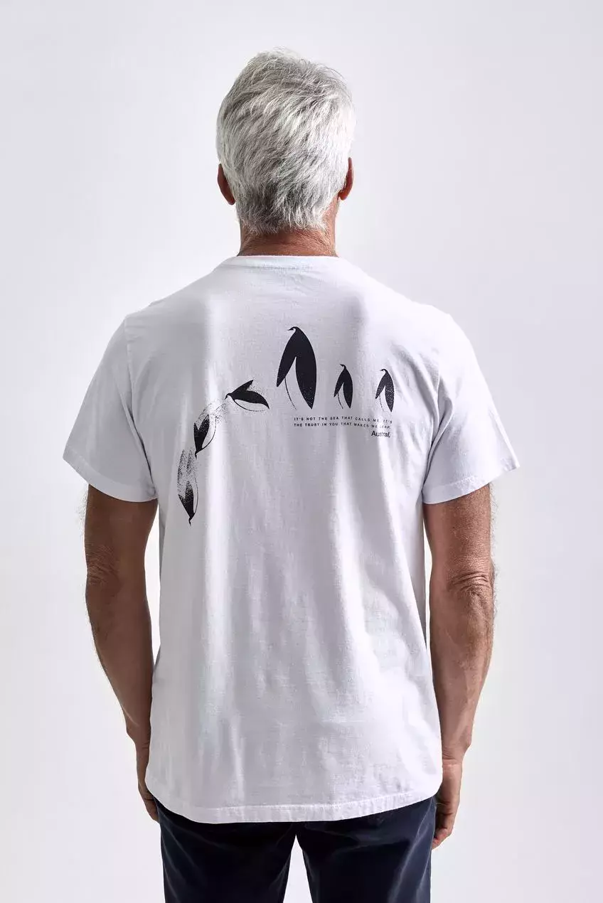 Camiseta Austral Generations Leap Branco
