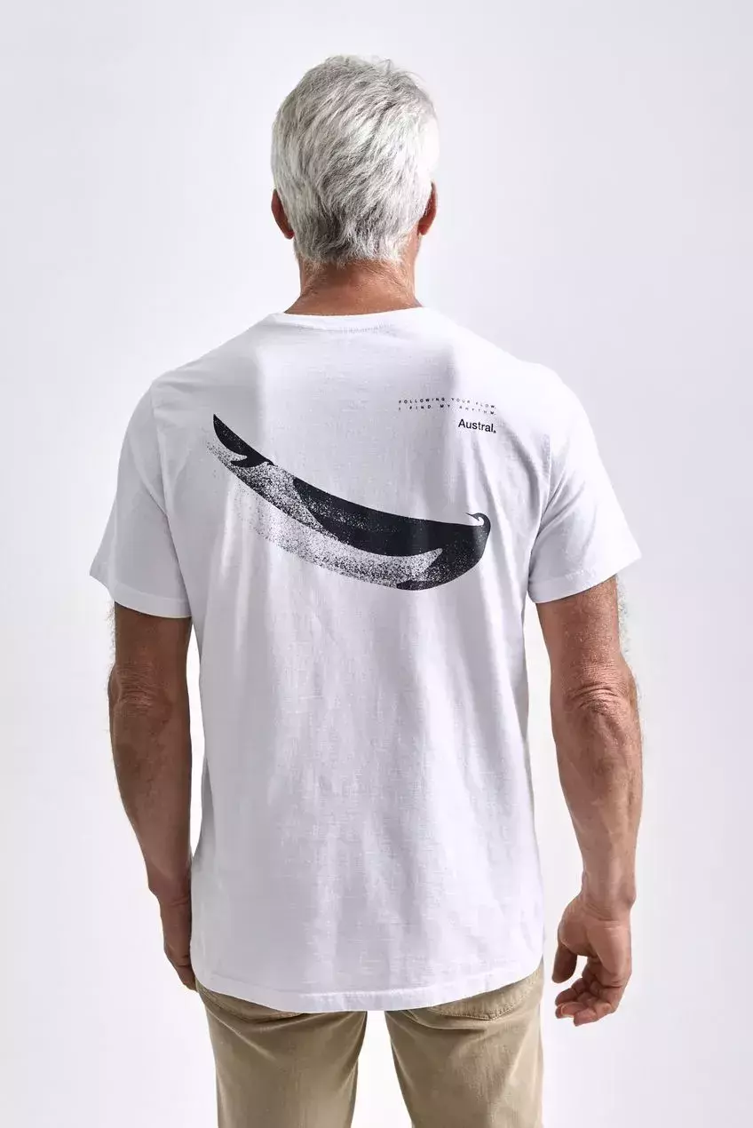 Camiseta Austral Generations Flow Branco
