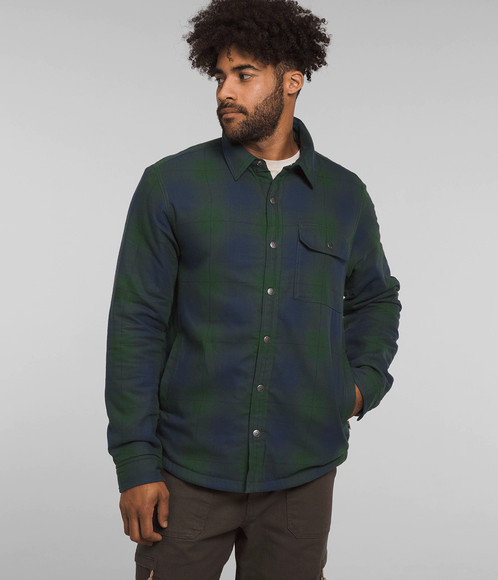 Camisa TNF Campshire Verde Xadrez