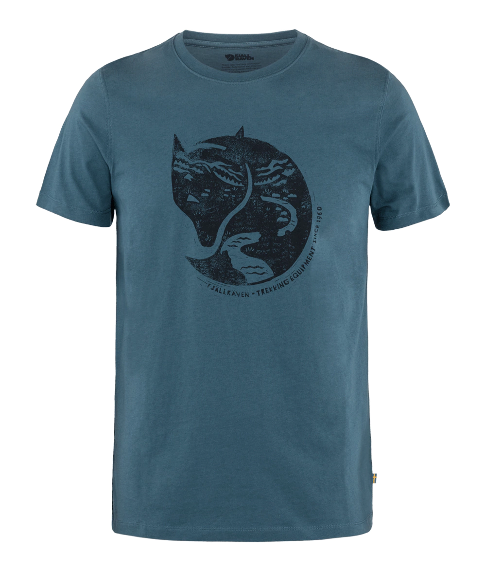 Camiseta Fjallraven Arctir Fox Indigo Azul