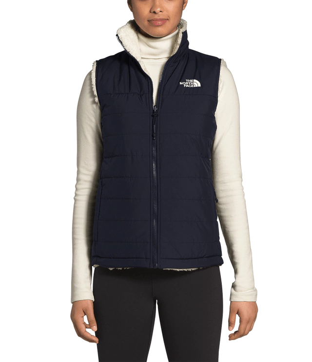 Colete THE NORTH FACE Feminino Mossbud Insulated Reversível Azul